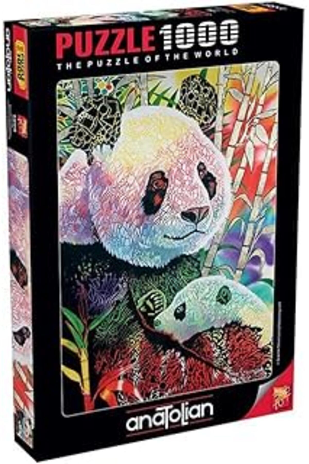 Hepta Collection Anatolian Puzzle - Panda / 1000 Parça, #1099