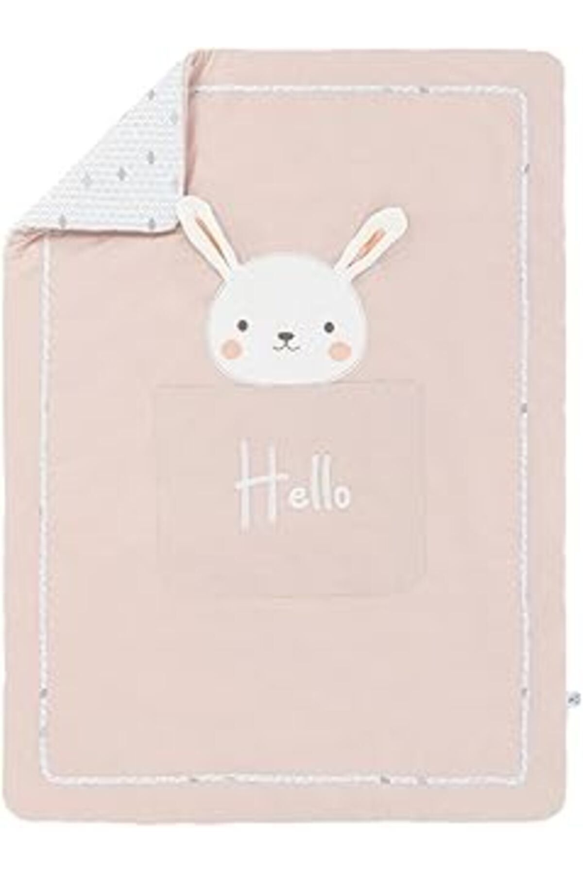 Pazarcan Gezenbebe Hero Nakışlı Bebek & Çocuk Yorganı (100X135) Bunny