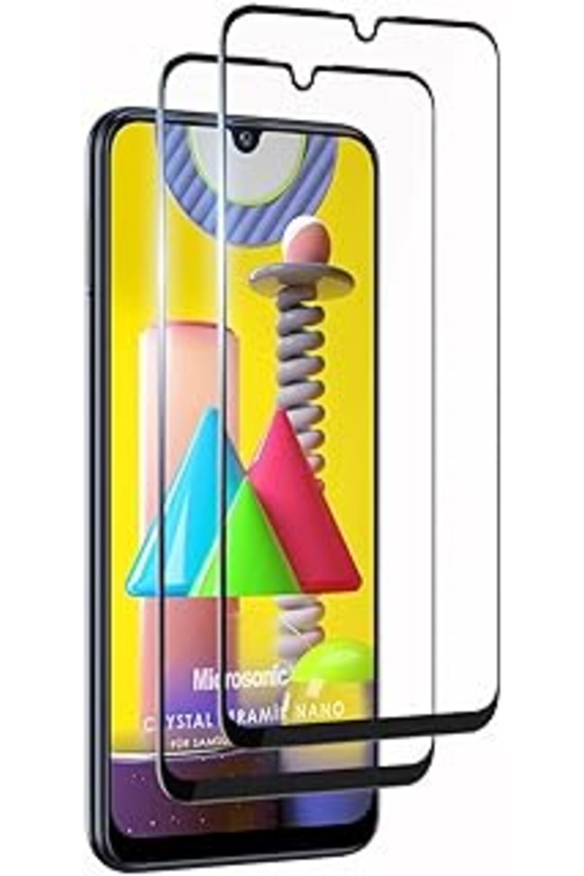 Hepta Collection Galaxy M31 Crystal Seramik Nano Ekran Koruyucu Siyah (2 Adet)