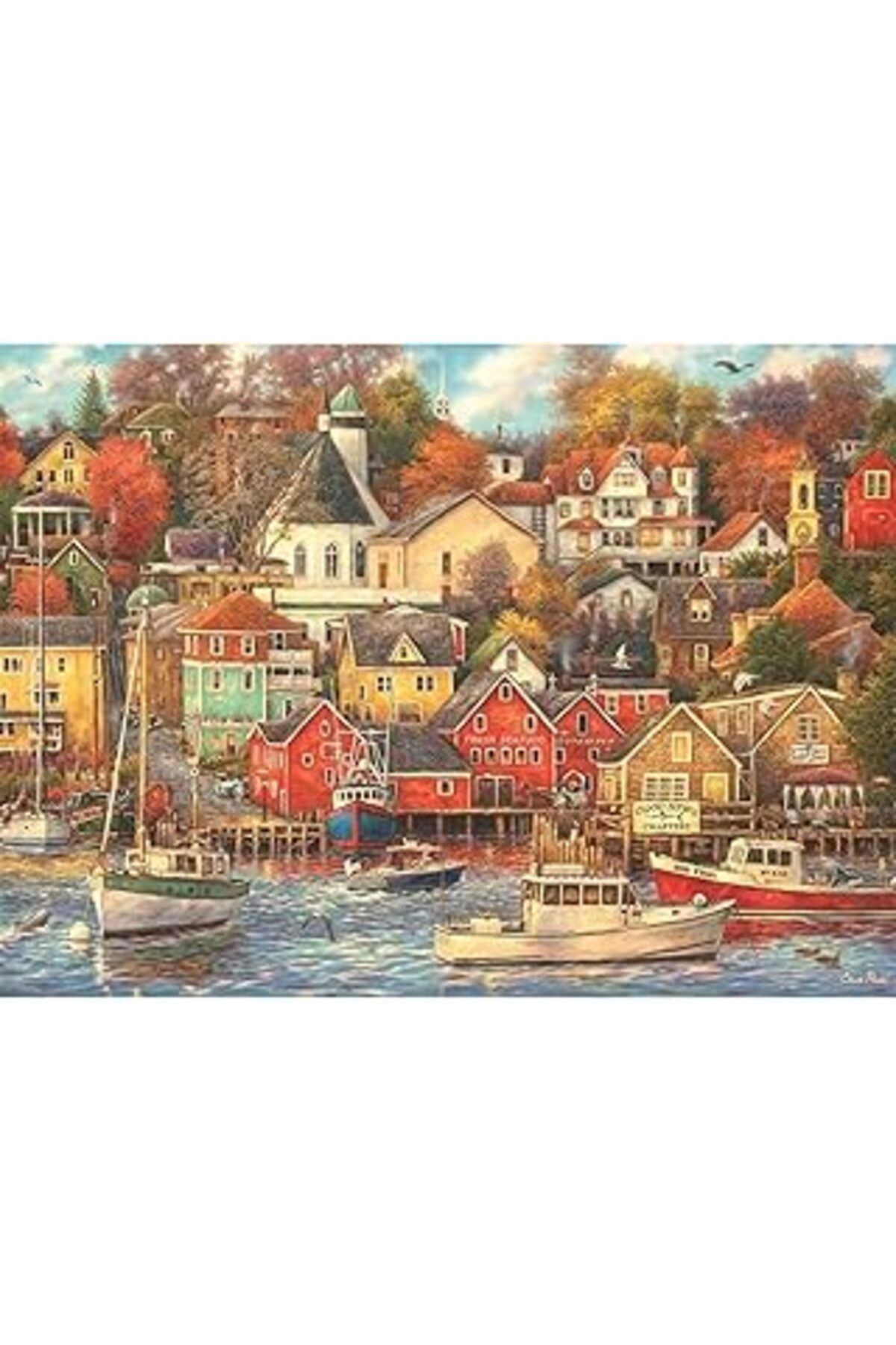 Hepta Collection Anatolian Puzzle - Keyif Limanı / 4000 Parça Puzzle, 5201