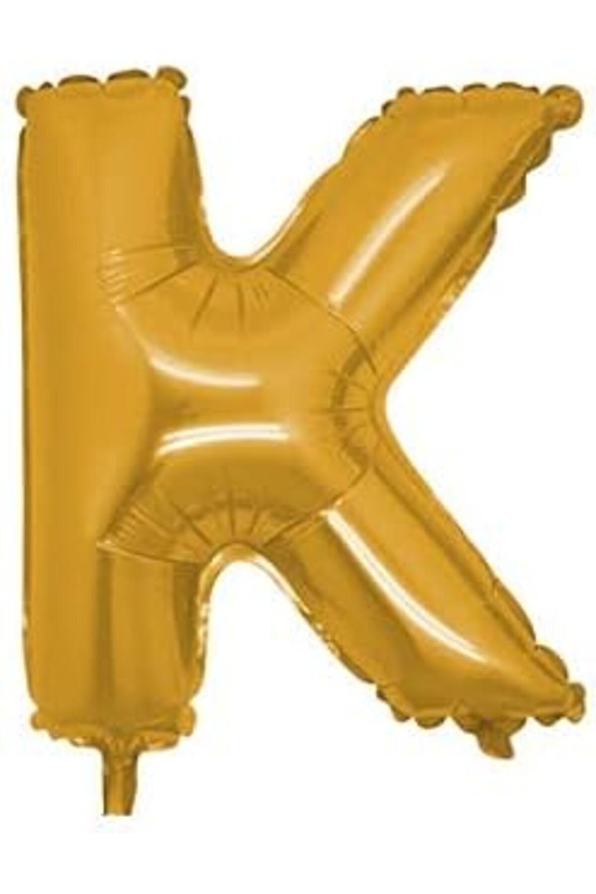 Mu Art Benim Marifetlerim - K Harfi Altın Folyo Balon 40 İnch 90 Cm