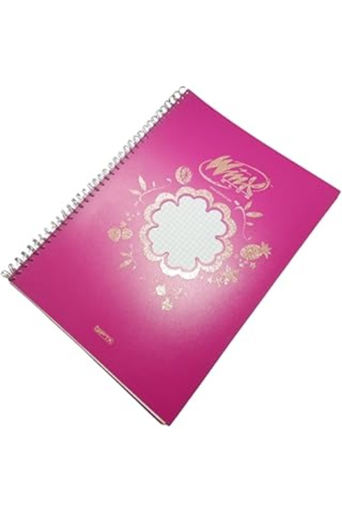 Mu Art Bosphorus Homi Kareli Defter 60 Yaprak,Birinci Hamur Pembe Kapaklı 21X30Cm