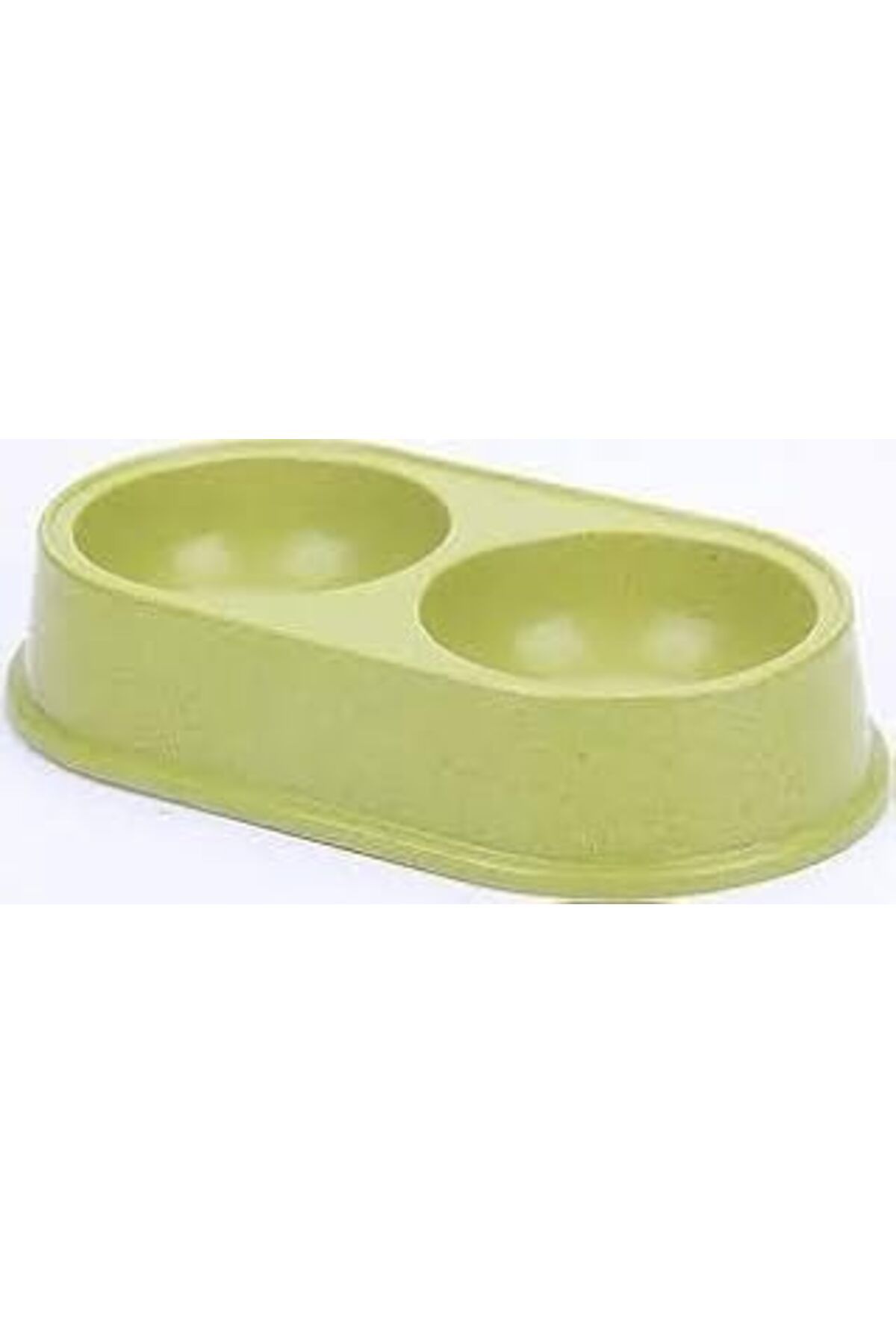 robotrend Bamboo İkili Mama Ve Su Kabı (290 Ml X 2) Kedi Ve Köpek (Yeşil)