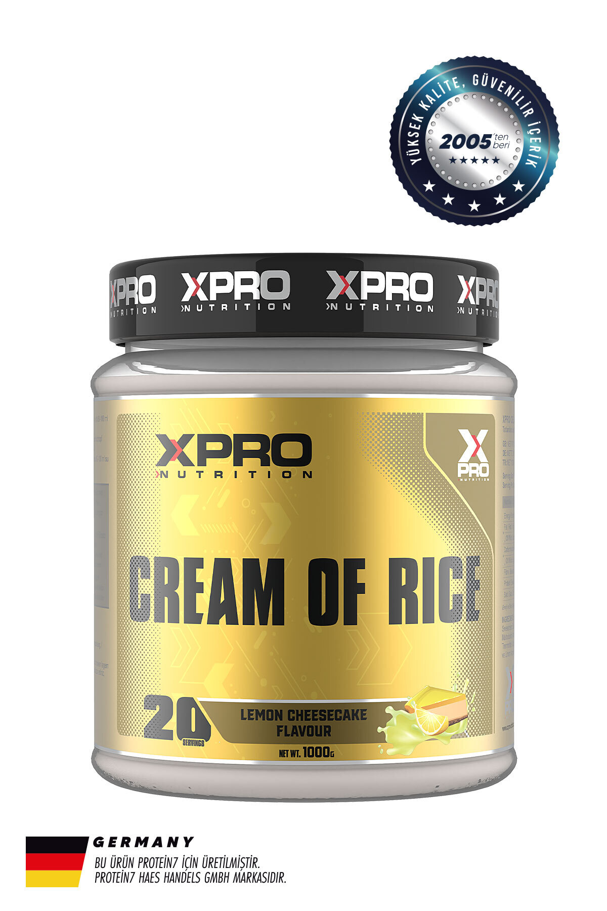 Xpro Nutrition Xpro Cream Of Rice 1000gr Limon Cheesecake Aromalı