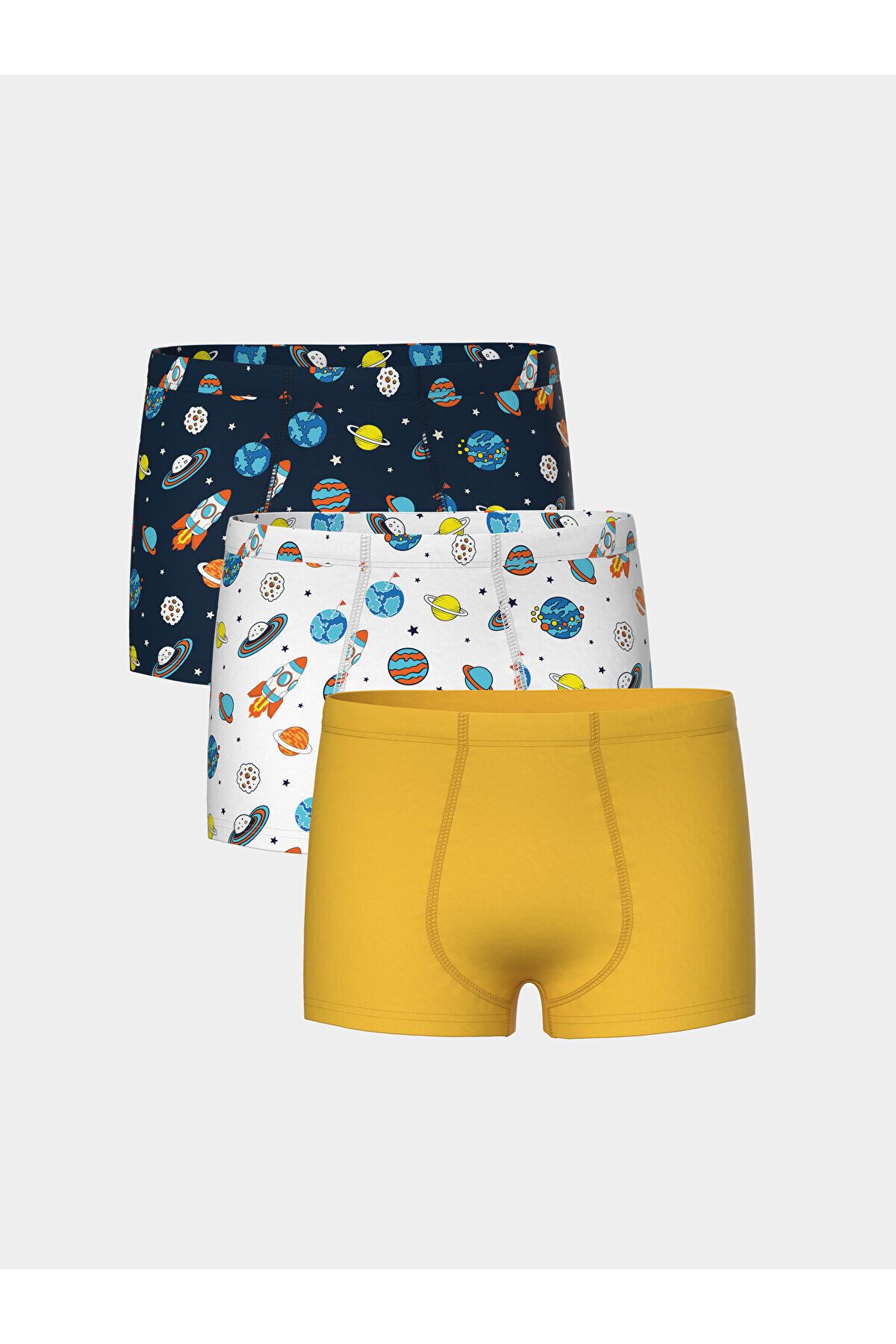 LC Waikiki Baskılı Erkek Çocuk Boxer 3'lü