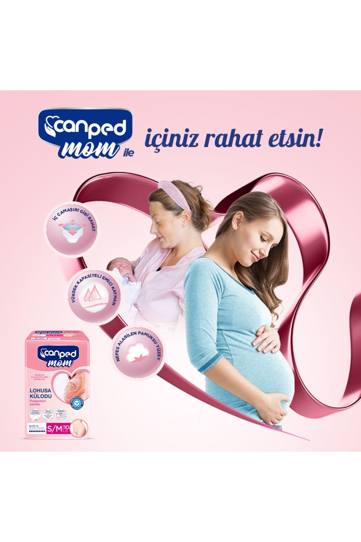 Canped Mom Lohusa Külodu S/M 10 Adet