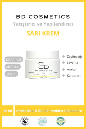 Bd Pharma Bd Cosmetics Sarı Krem 50 ml