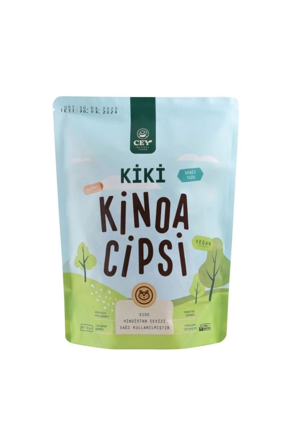 cey natural Kiki Deniz Tuzu Kinoa Cips 30GR