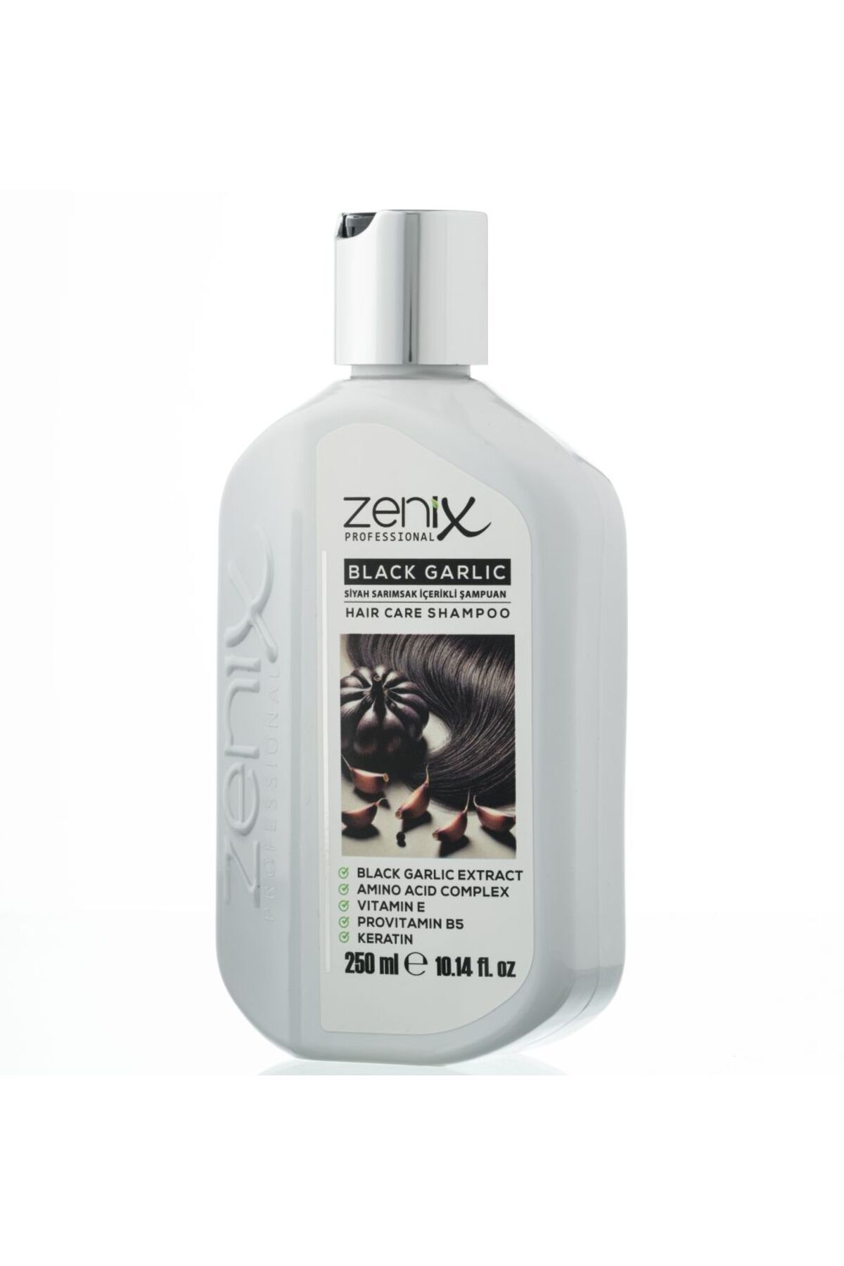 Zenix Günlük Şampuan Siyah Sarımsak İçerikli – 250 ml