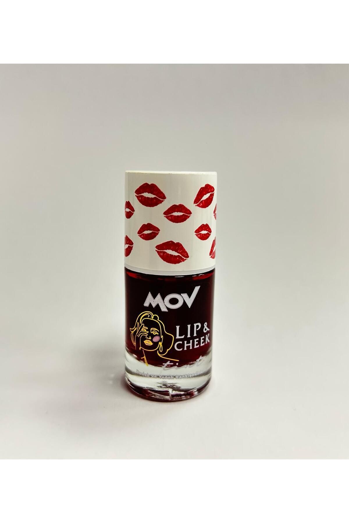 MOV-Lip to Cheek Tint Cherry Red - Cheek and Lip Colorant 7