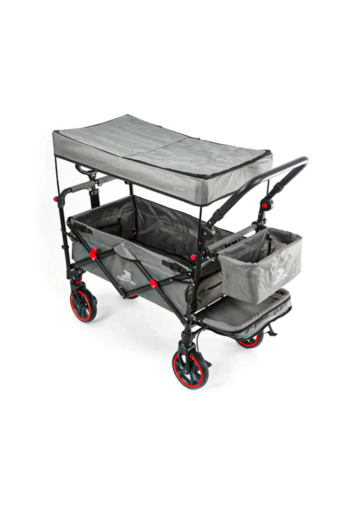 Wagon Çift Yönlü Premium Bebek Arabası Gri