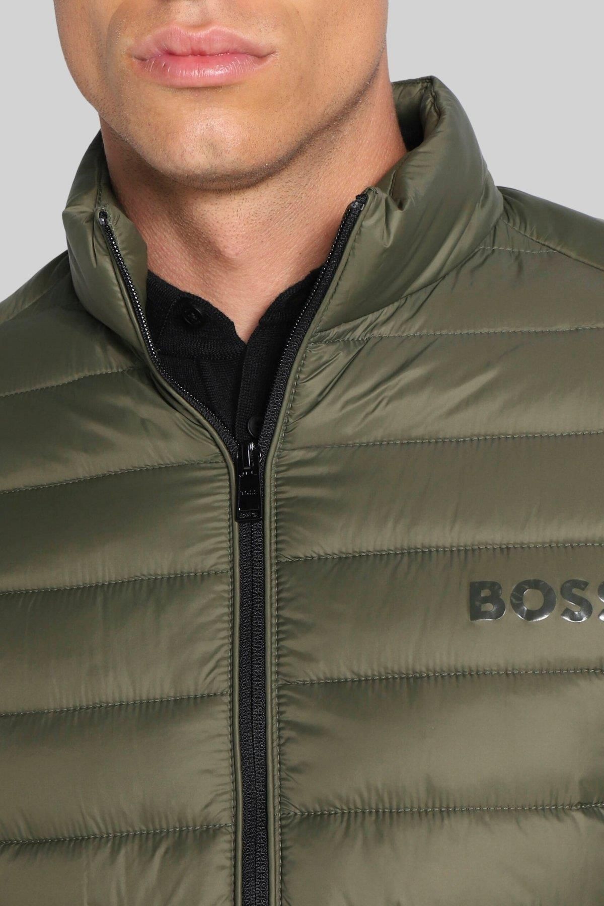 کت مردانه ژاکت ورزشی سبز اورجینال BOSS