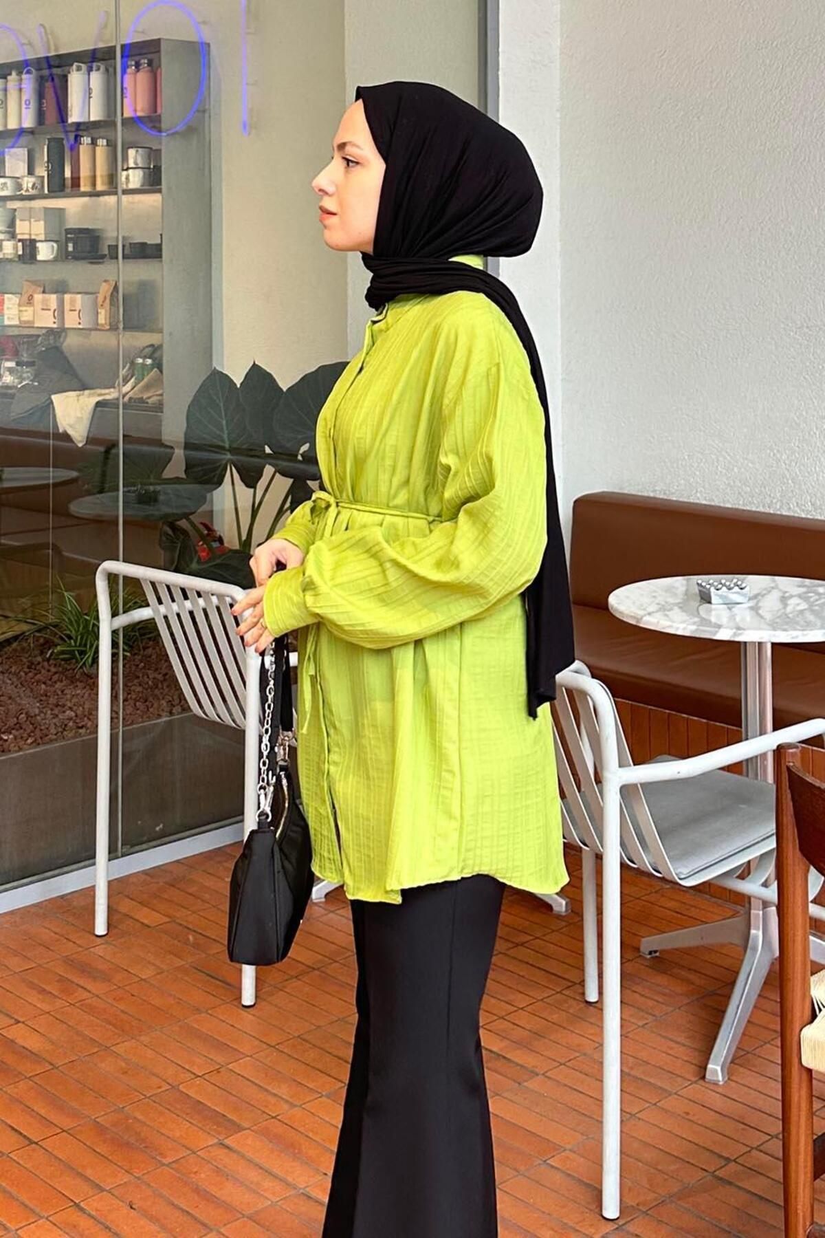 lamelif.com-Y Azi 2 Thread Tie Crash Hijab Shirt 2