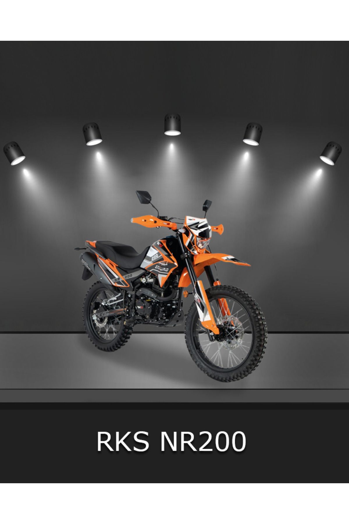 RKS Nr200 Turuncu Cross 200 Cc Motosiklet