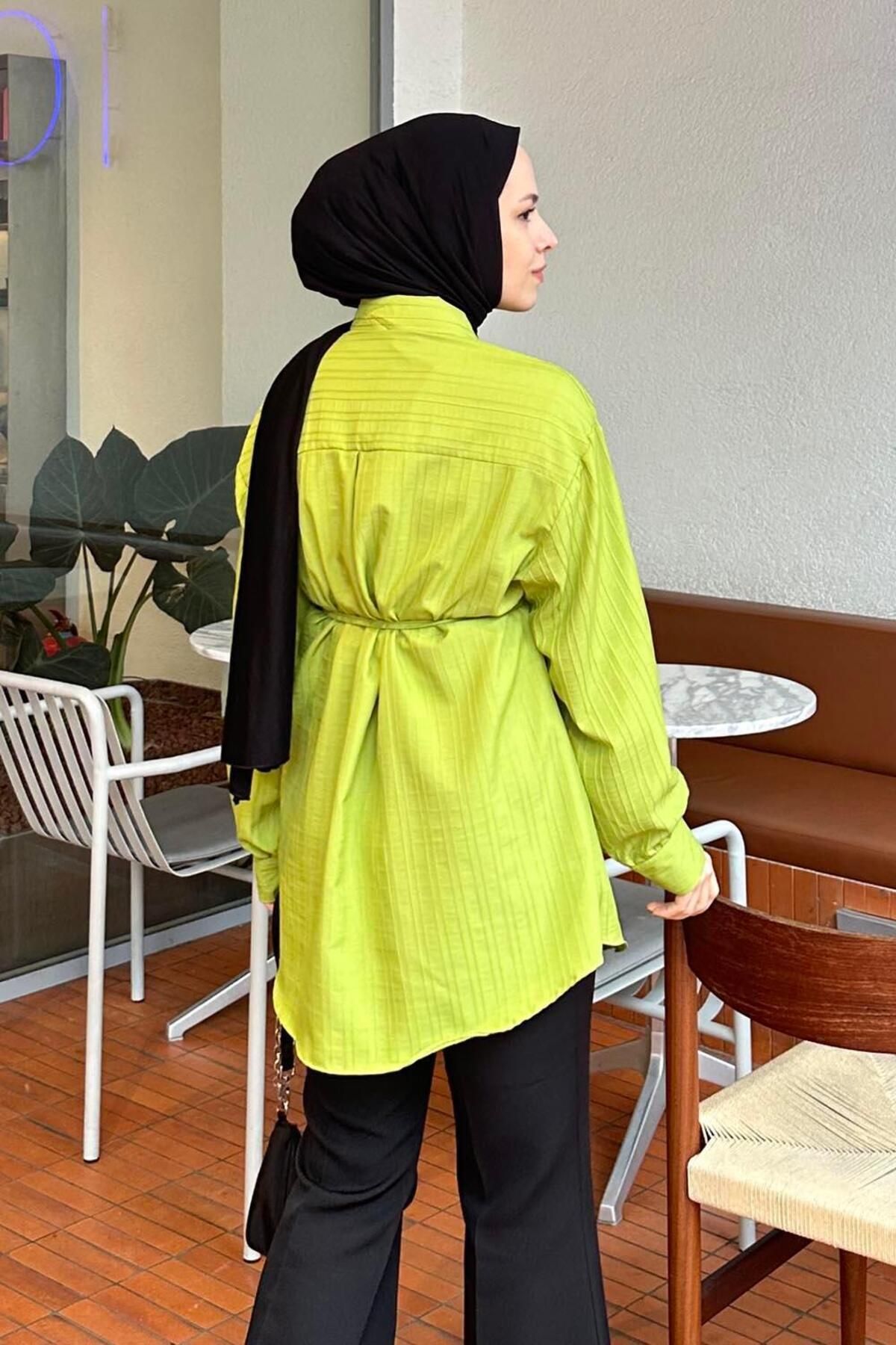 lamelif.com-Y Azi 2 Thread Tie Crash Hijab Shirt 4