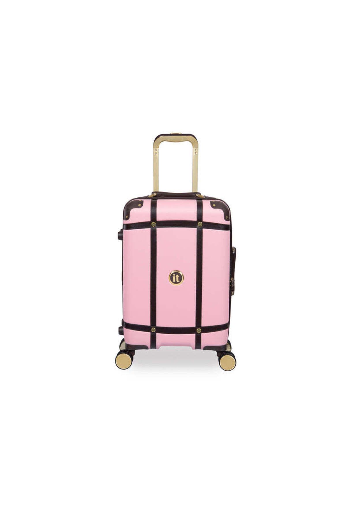 IT LUGGAGE Superiority Seri 55 cm Pembe Kabin Boy Valiz