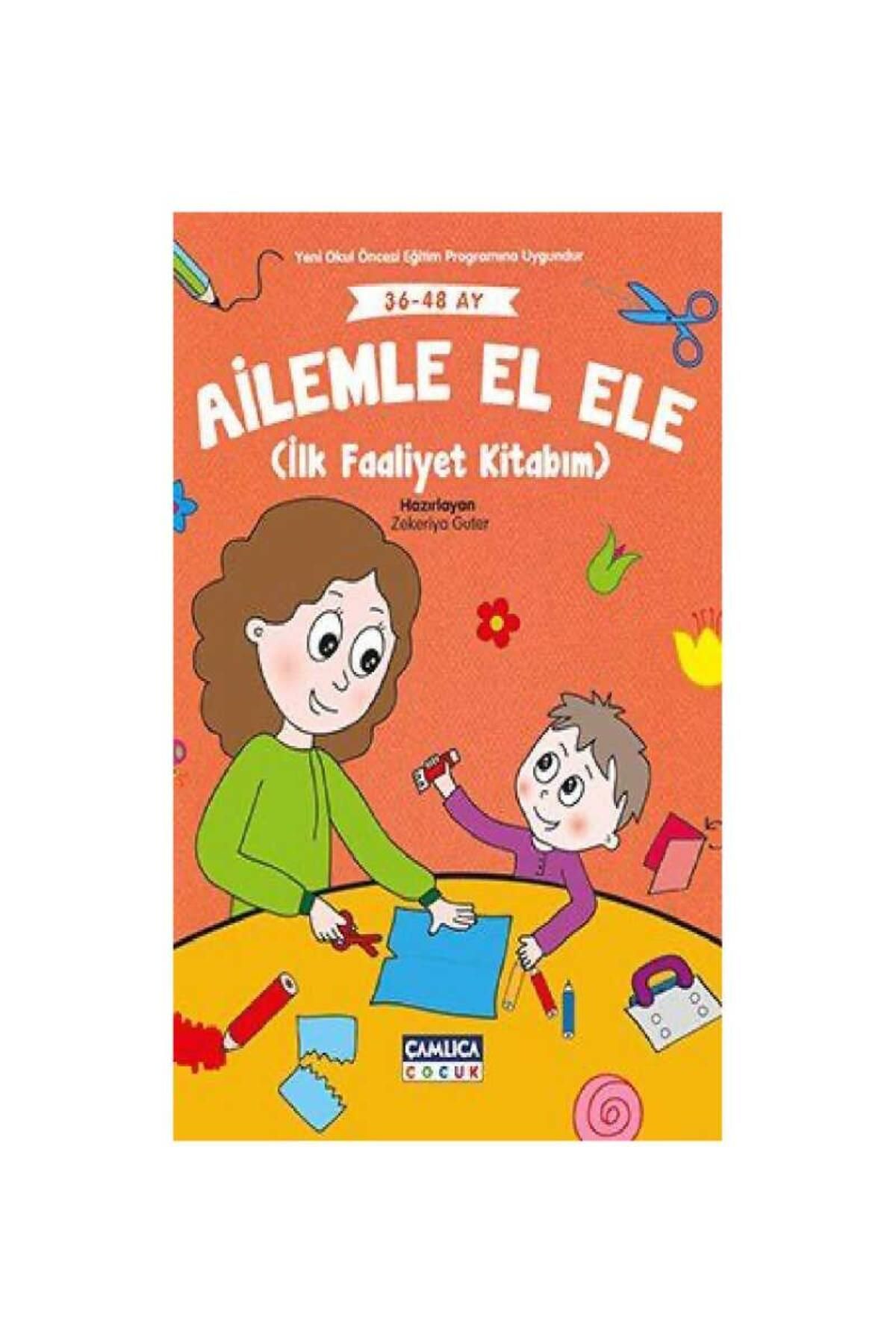 Kitap Kalbi Yayıncılık Ailemle El Ele İlk Faaliyet Kitabım 36-48 Ay