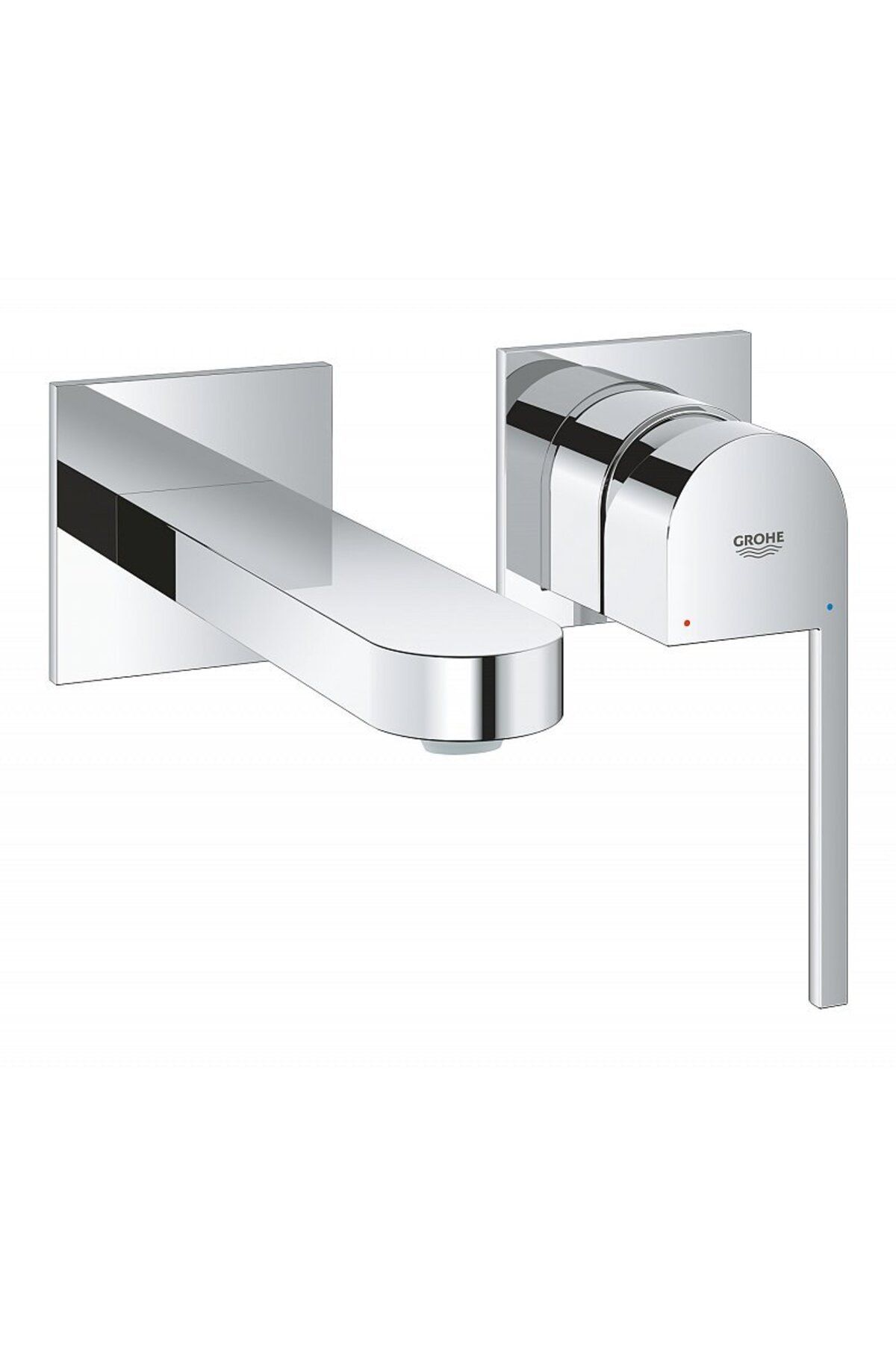 Grohe Baterie Lavoar Grohe Plus , Montare Perete, Monocomanda, Marimea M, Necesita Set Fixare,crom - One Size