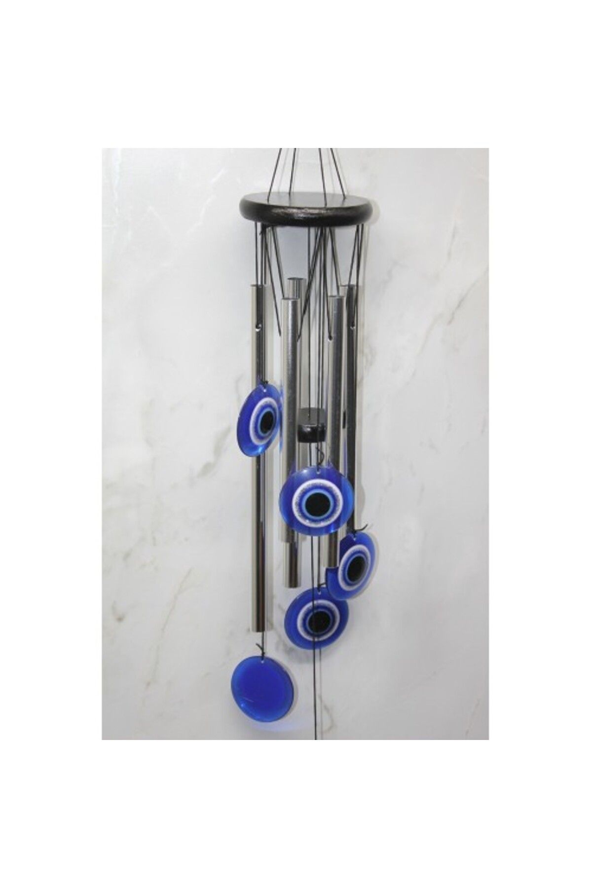 Mu Art Ahşap Metal Rüzgar Çanı Model 1