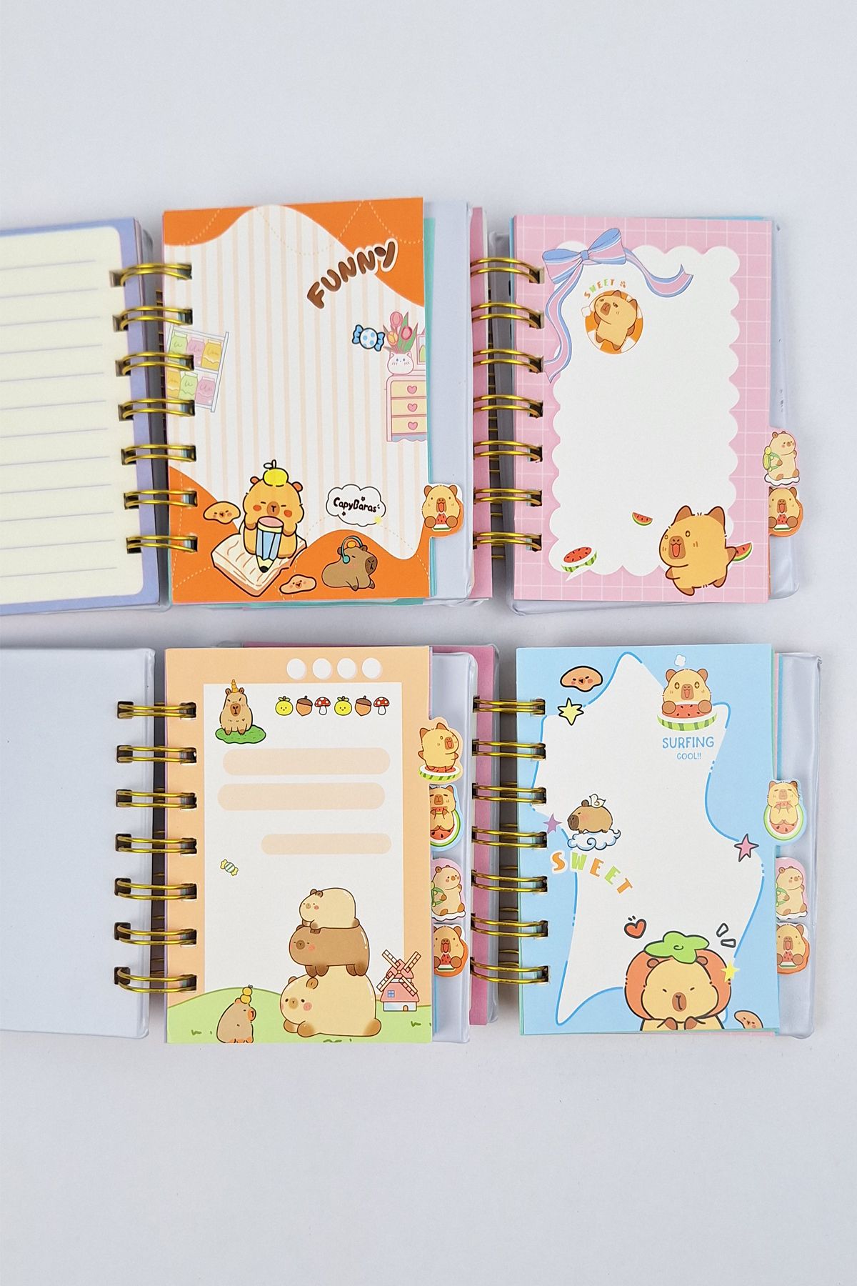 Bold Grup-Capybara Character Puff Notepad - 1 Piece 2