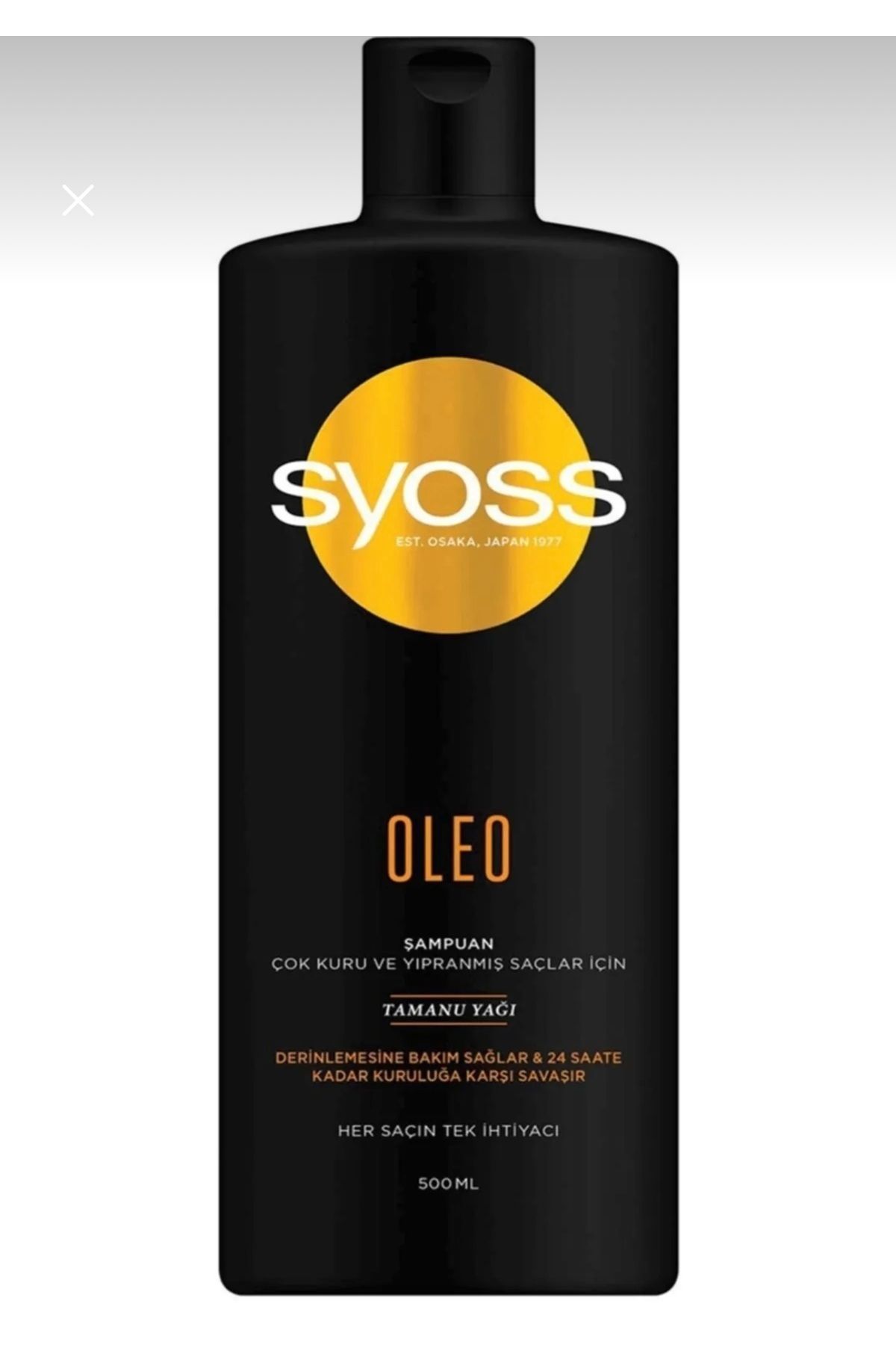 Syoss-Oleo 21 500 ml Care Shampoo - Deep 1