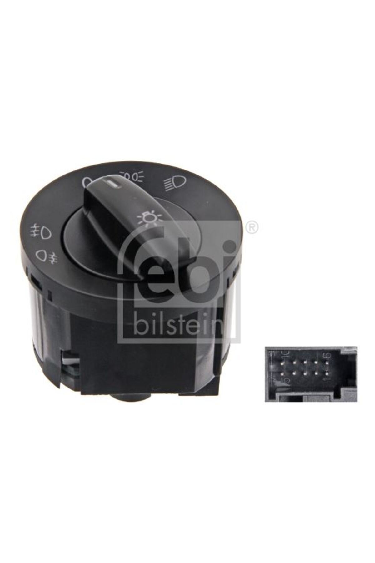 FEBİ FAR ACMA KAPAMA ANAHTARI GOLF 5 PASSAT CADDY T5 CIFT SISLI (PIN 10) UYUMLU