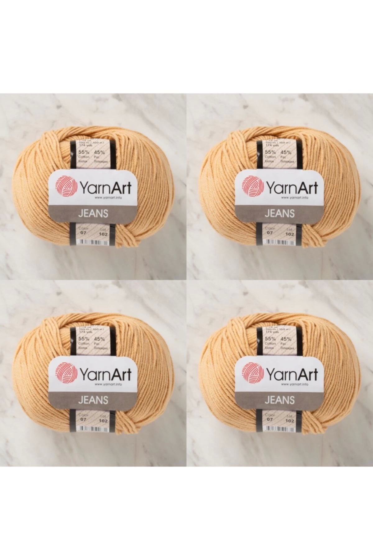 Jeans 07 4-Pack Amigurimi Baby Rope