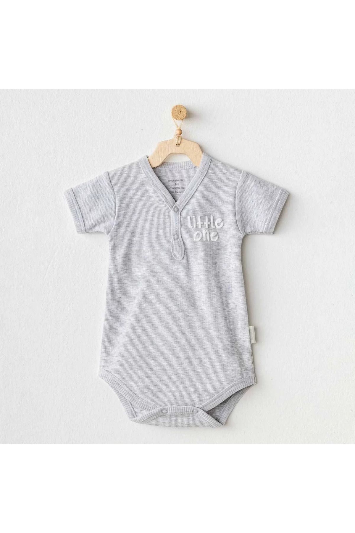 RUBY BOUTİQUE Basic Bebe Body Grey Melange