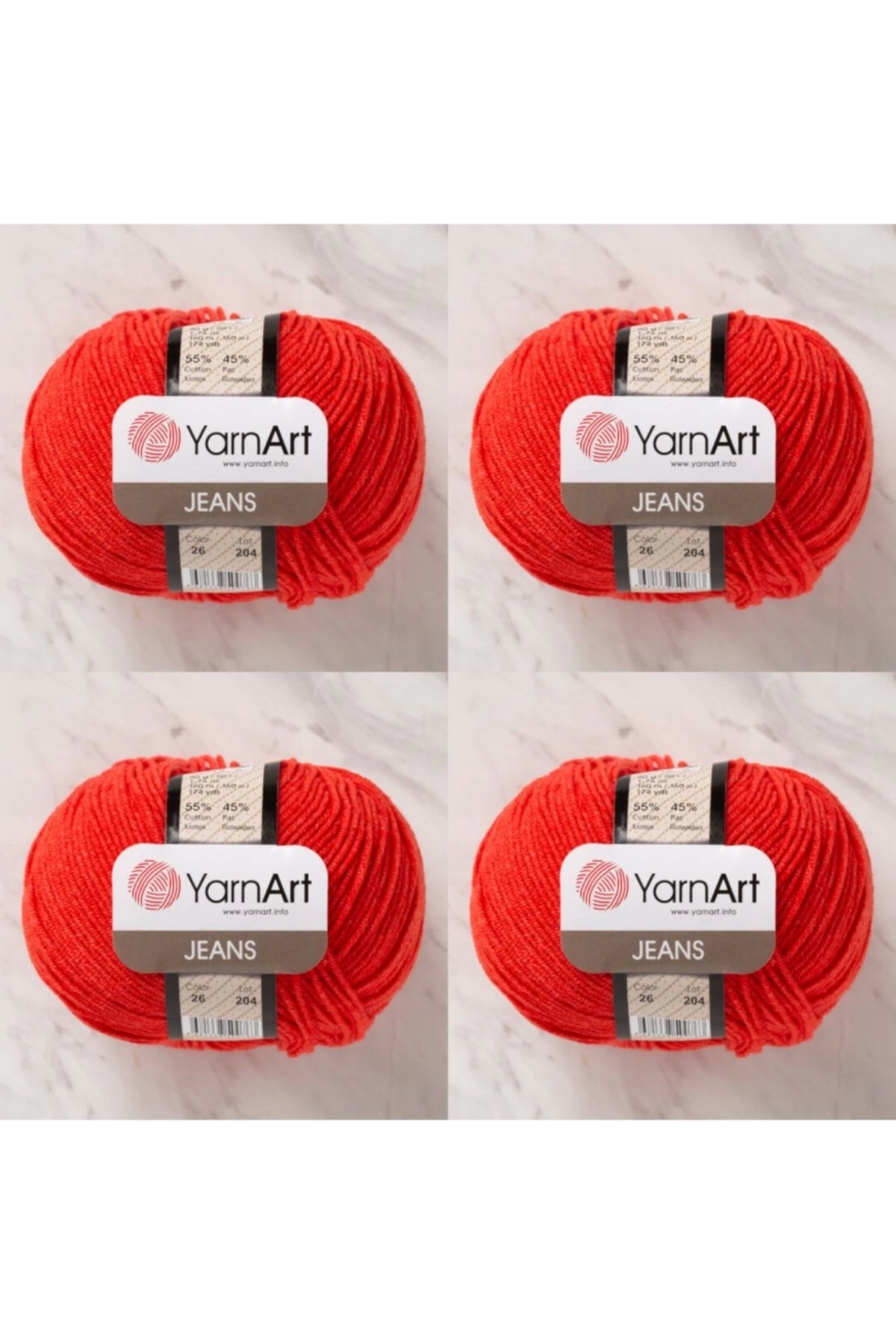 Jeans 26 4-Pack Amigurimi Baby Rope