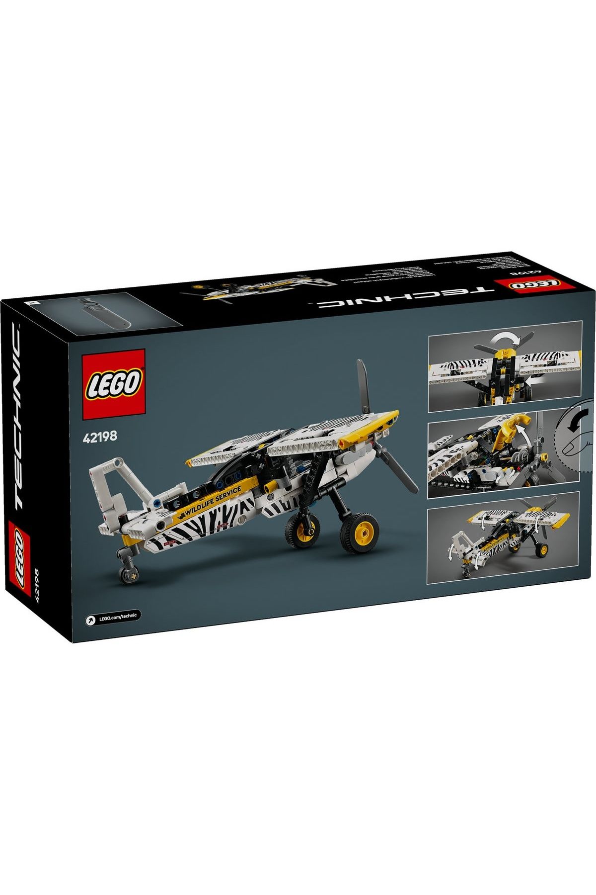 LEGO-Set LEGO Technic - Avion pentru zone greu accesibile (42198) 4
