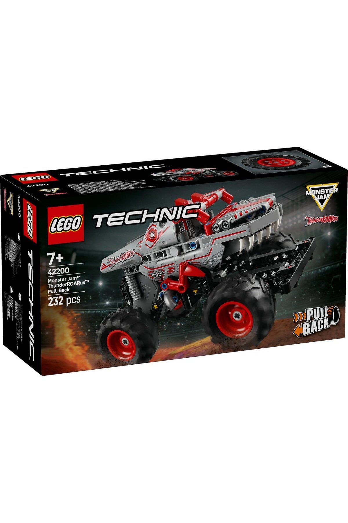LEGO-Set LEGO Technic - Monster Jam™ ThunderROARus™ Pull-Back (42200) 1