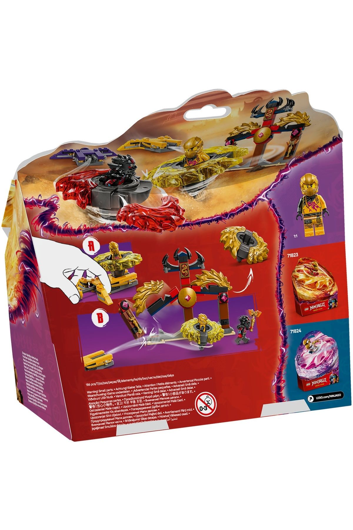 LEGO-LEGO Ninjago Set - Spinjitzu Dragon Battle Pack (71826) 4