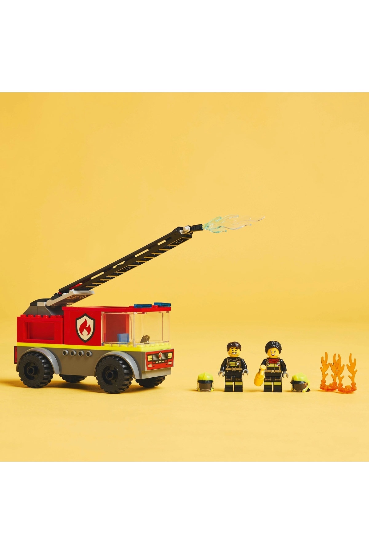 LEGO-LEGO City set - Fire truck with ladder (60463) 3