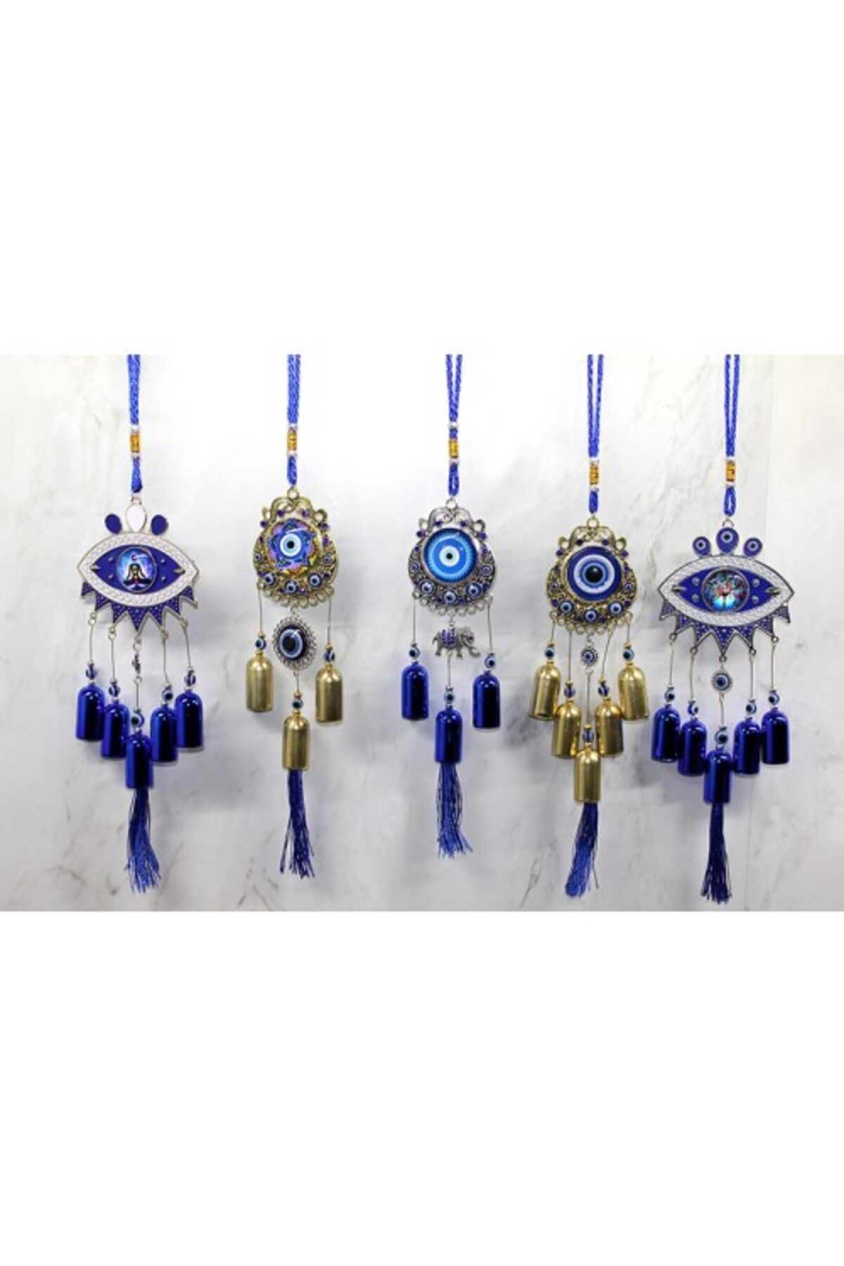Mu Art Metal Nazar Boncuğu Çan Model 1
