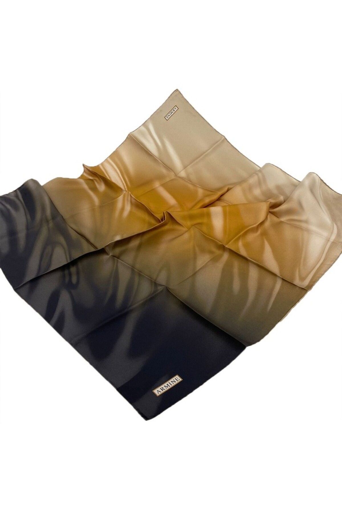 Armine-Nostalgia Series Twill Silk Scarf, Mode Number: 8624D-37 5