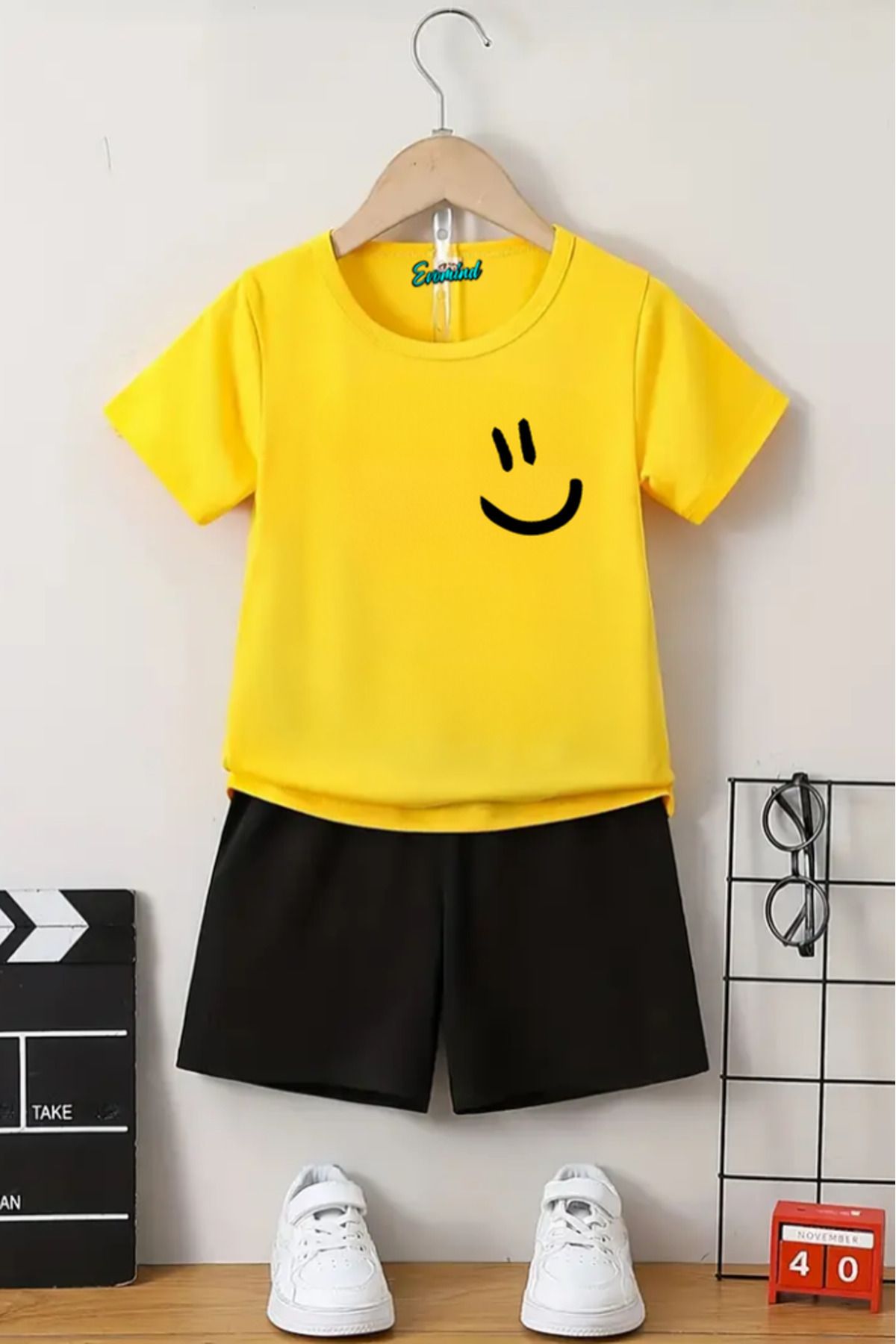 artı4 Set Pantaloni Scurți Imprimați Unisex Pentru Copii Unisex - 11–12 years