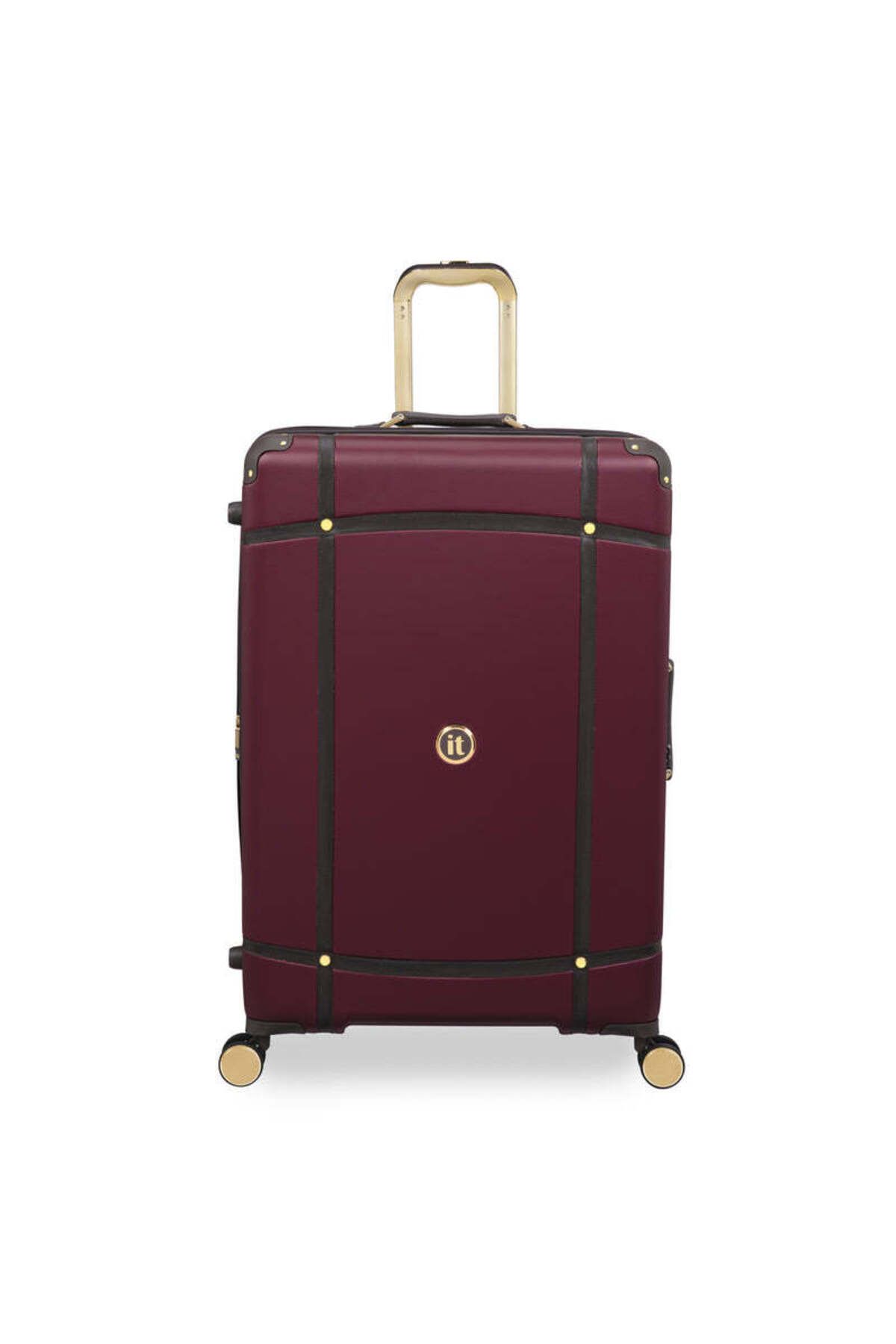 IT LUGGAGE Superiority Seri 80 cm Pembe Büyük Boy Valiz