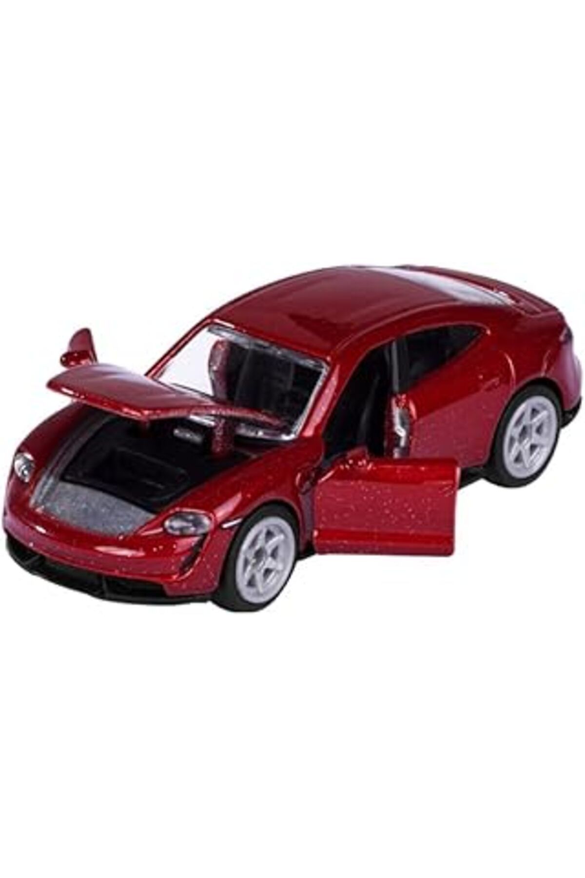 Mu Art Ahşap Majorette Jada 1:64 Pink Slips Arabalar Porsche Taycan Turbo S
