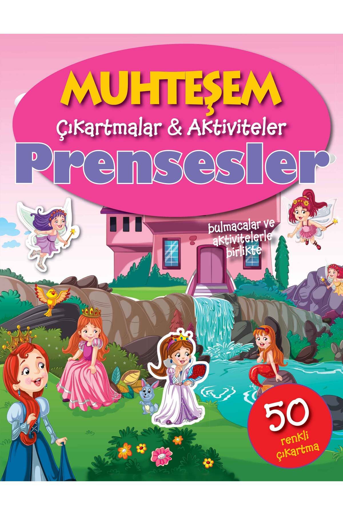 Parıltı Yayınları Muhteşem Çıkartmalar ve Aktiviteler - Prensesler