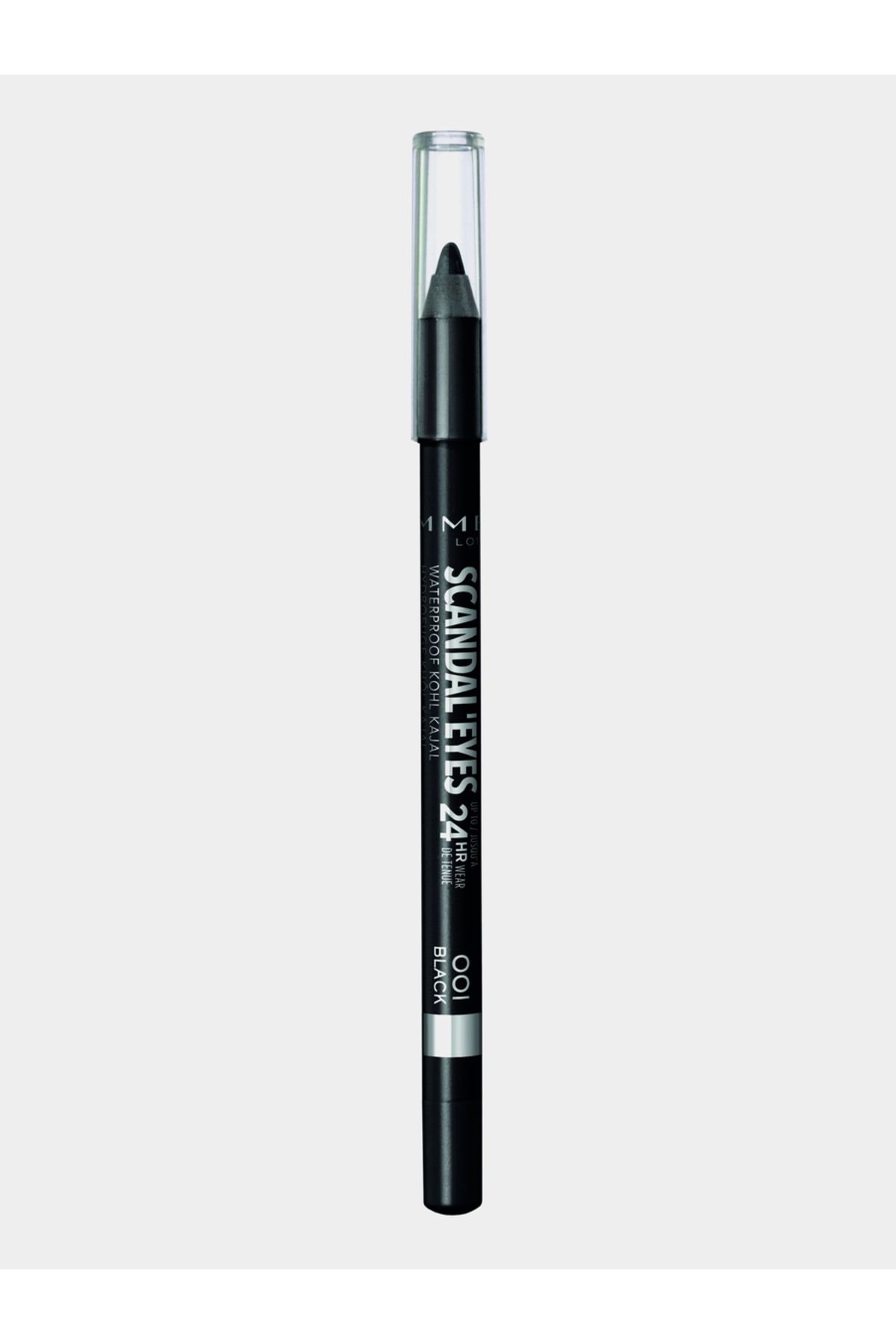 Rimmel-Scandaleyes Waterproof Kohl Kajal Liner - Black. A Jet Black Shade. 2