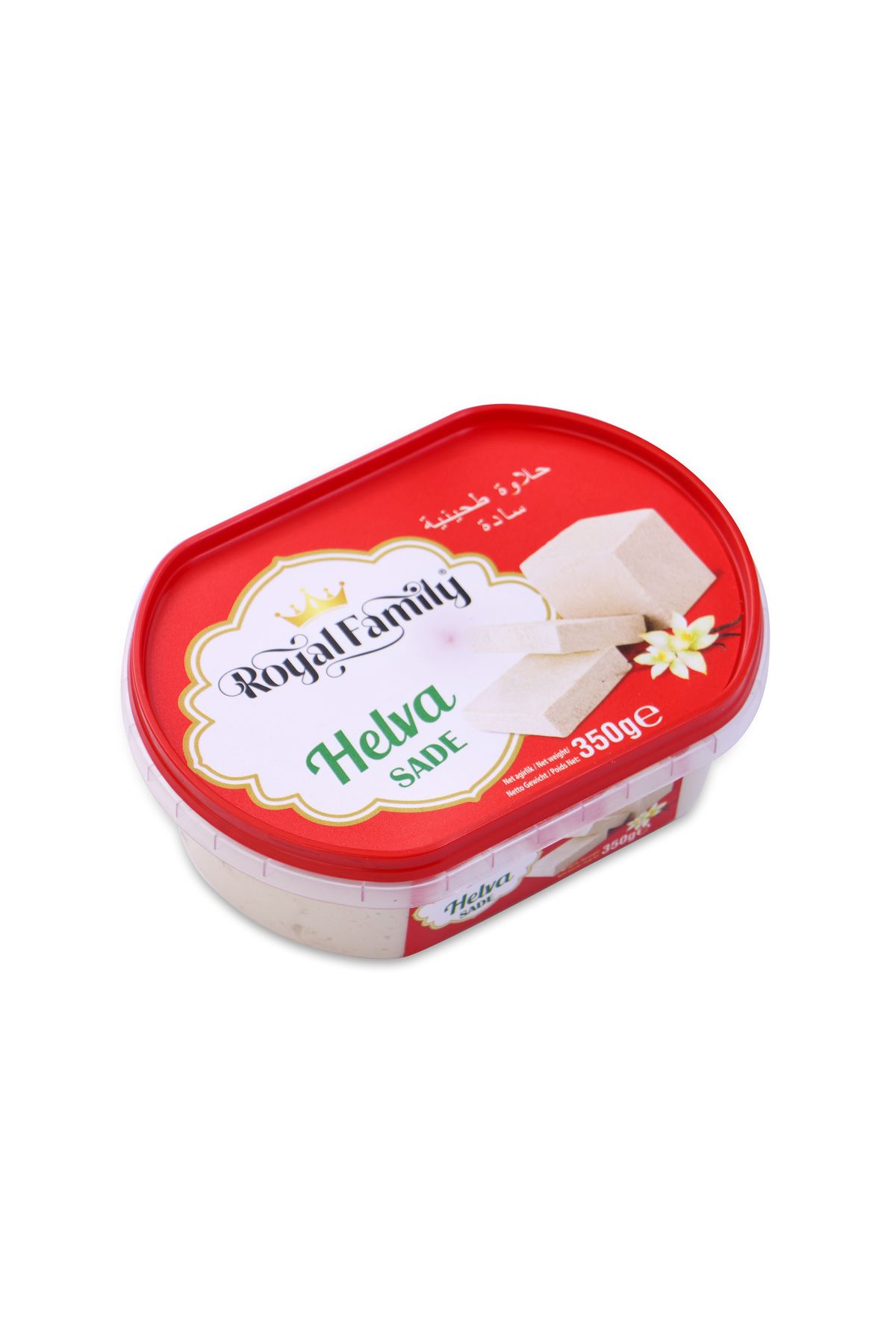 Royal Family %100 Organik Tahin Helvası Vanilyalı (SADE) 350gr