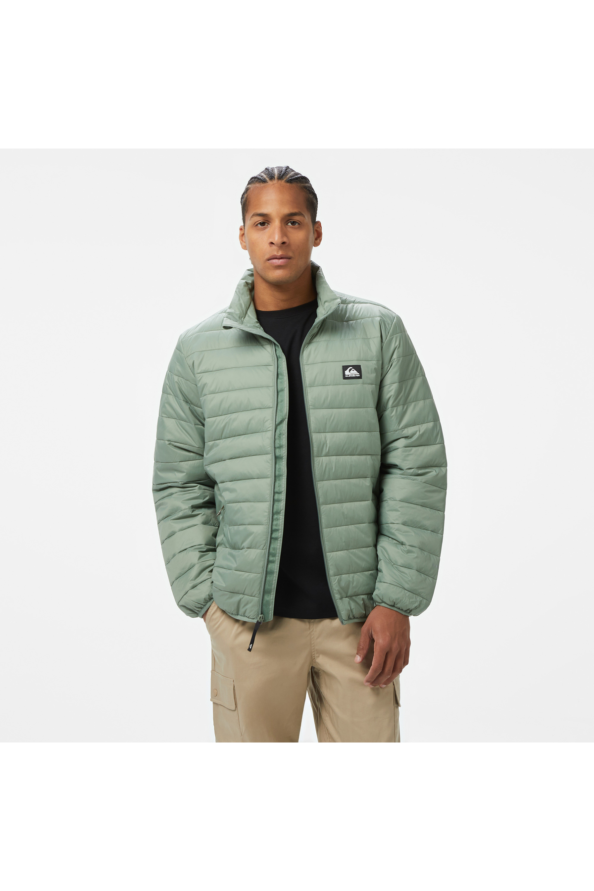 Quiksilver Scaly Insulator Erkek Yeşil Mont - Fiyatı, Yorumları