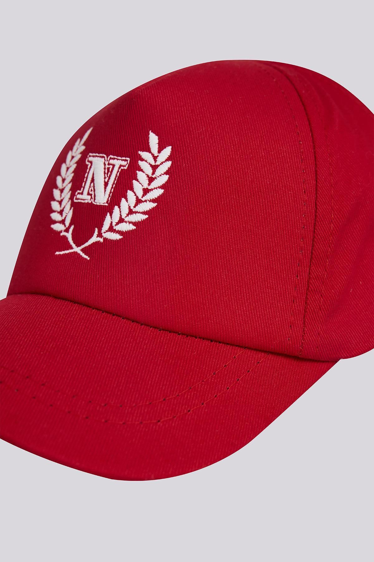 Nebbati Basic-Bg Store Boy's Red Hat 3