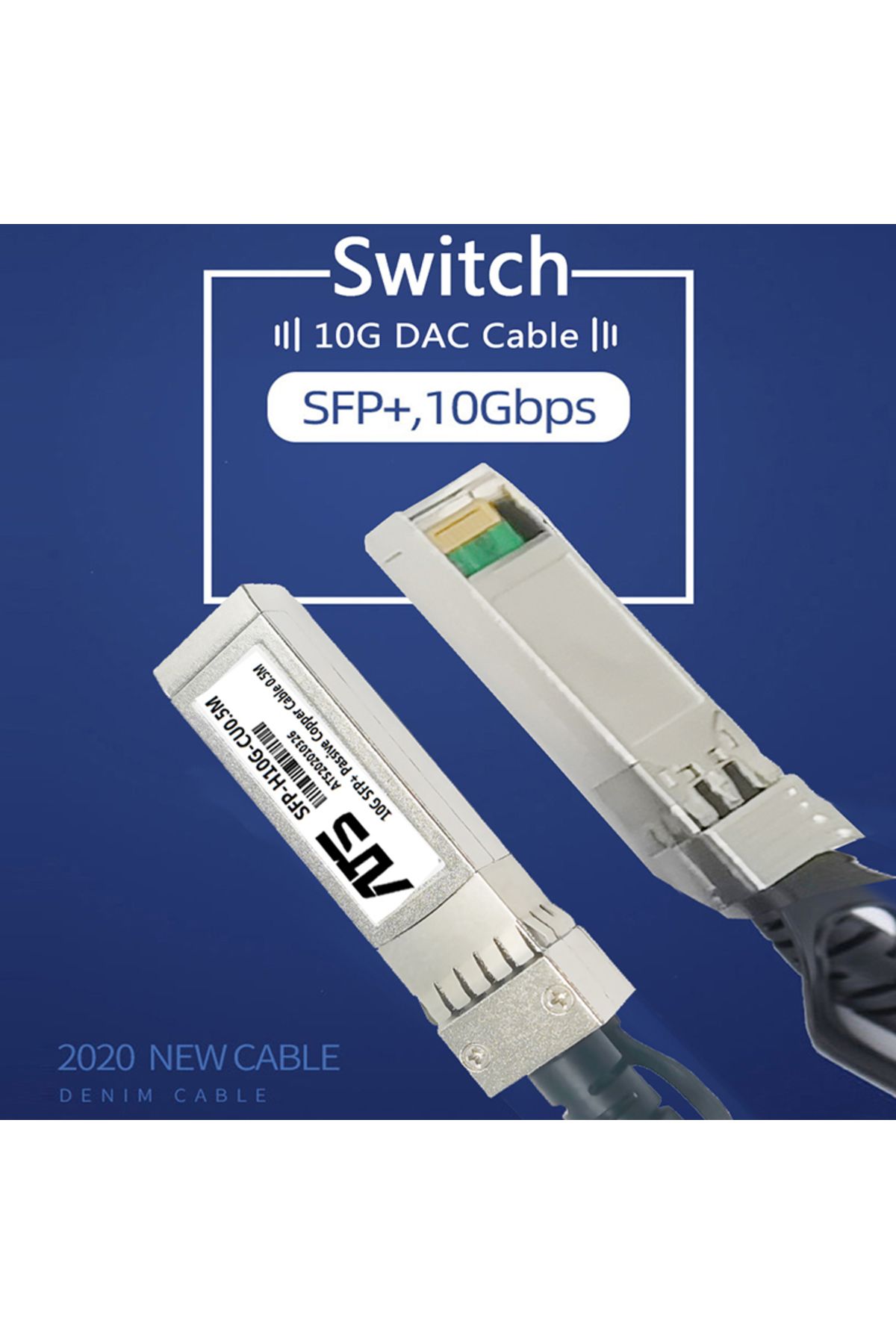 tapirapeco-كابلات نحاسية سلبية متصلة مباشرة SFP+ مقاس 1 متر AWG30 10G كابل DAC متصل مباشرة كابل سلبي 0.5-10 متر 3