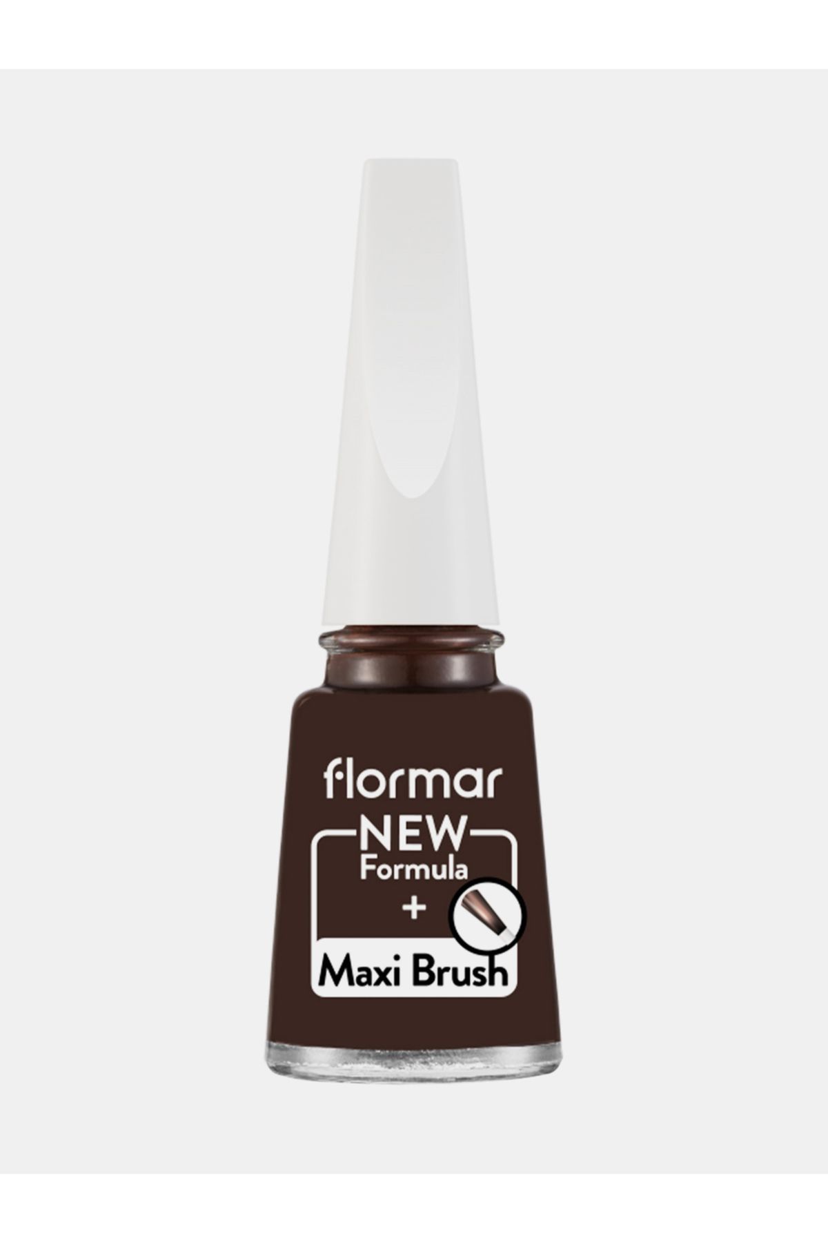 Flormar-طلاء أظافر نيو فورمولا ماكسي براش، 514 كاكاو مر 1
