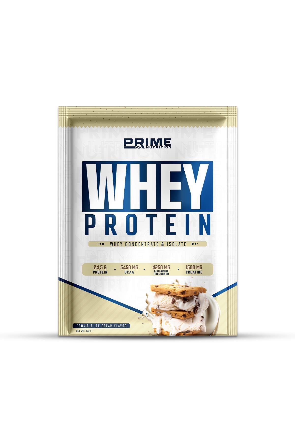 Prime Nutrition Whey Protein 33 gram (1 Saşe) Cookie & Ice Cream