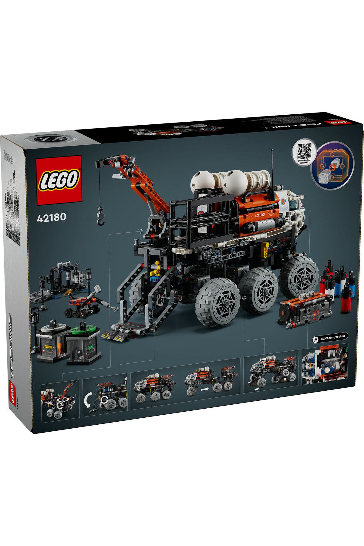 LEGO-LEGO Technic Set - Crewed Mars Exploration Rover (42180) 3