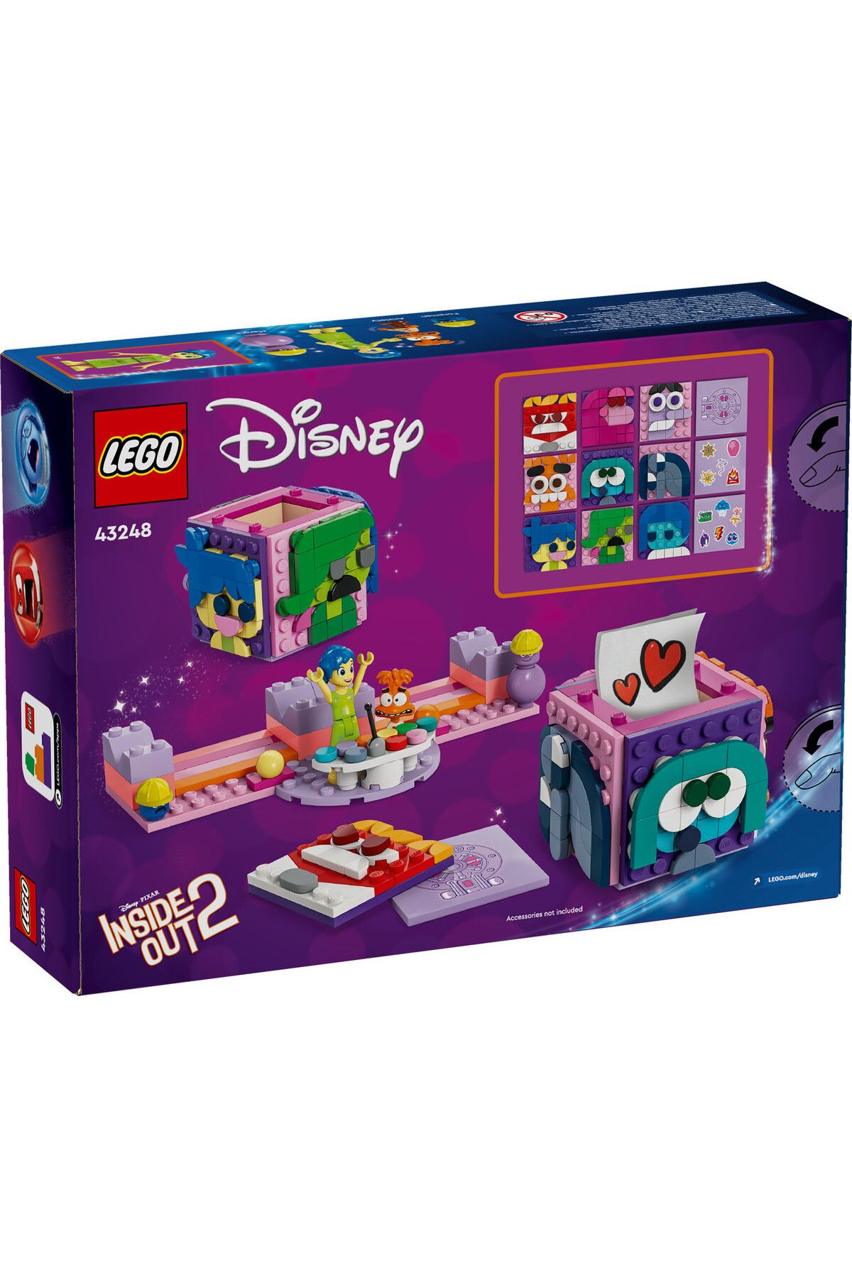 LEGO-LEGO Dots Set - Inside Out: Cubes with Emotions (43248) 3