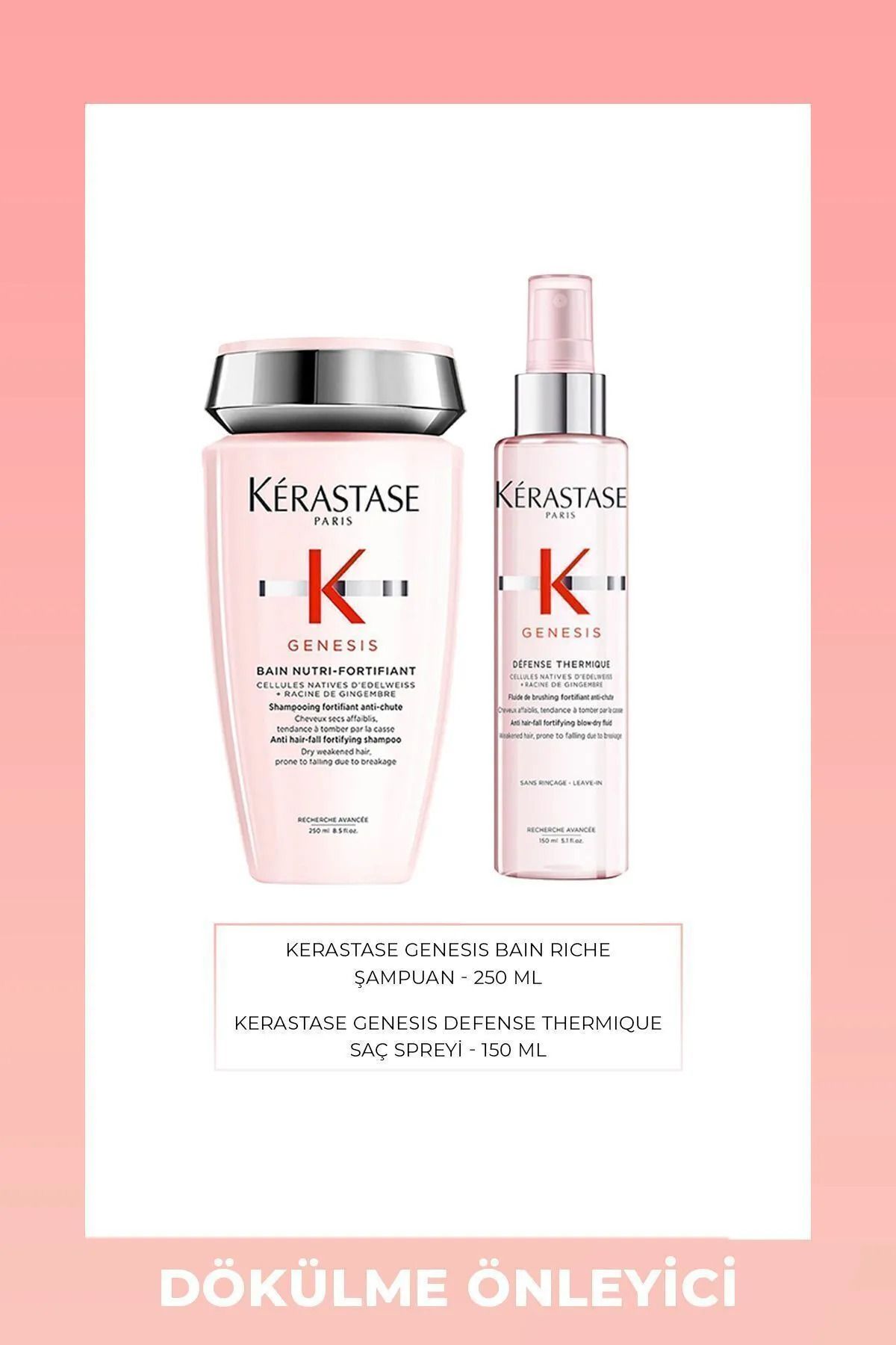 Kerastase Genesis Defense Thermique /Güçlendirici İkili Set Şampuan ve Sprey