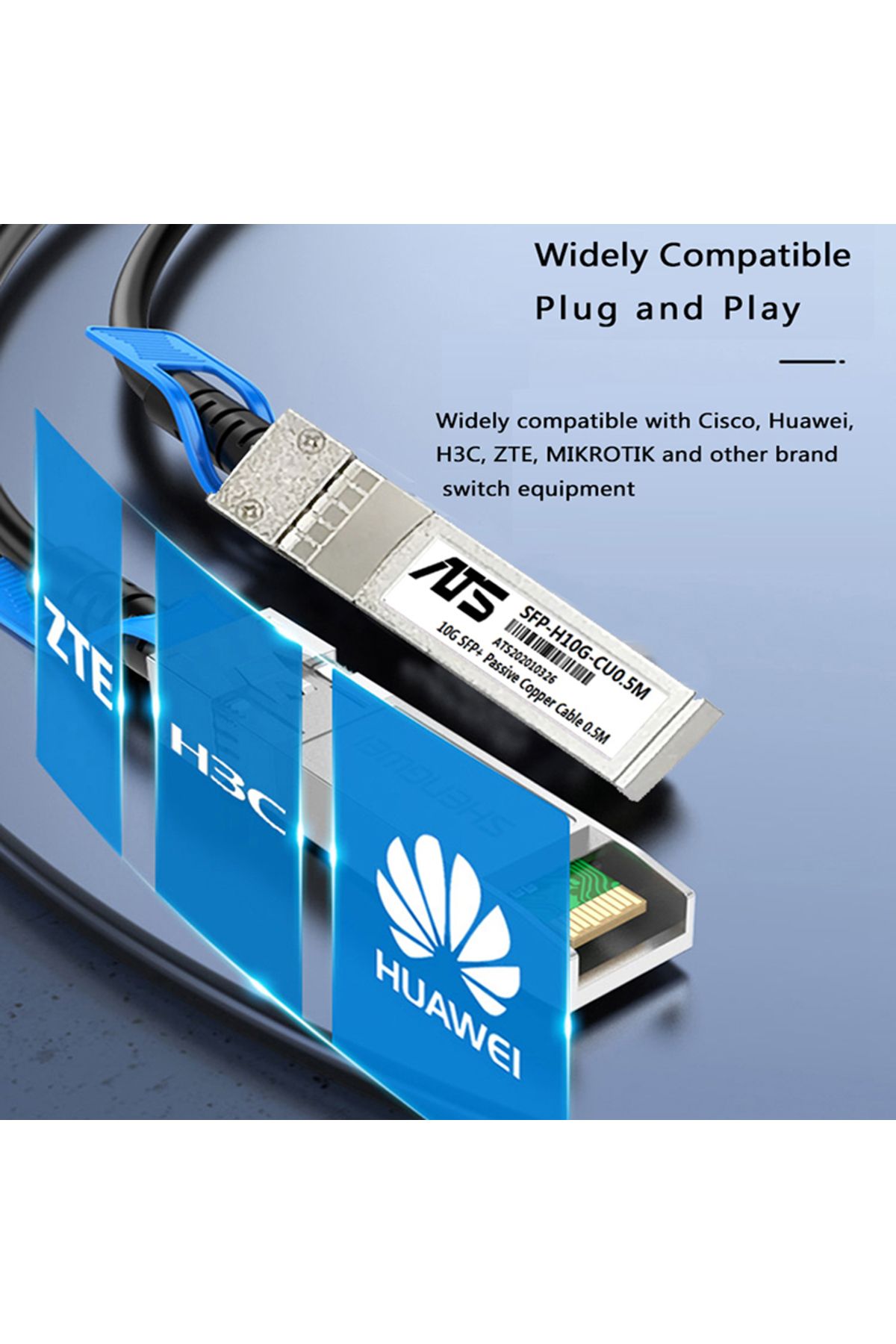 tapirapeco-كابلات نحاسية سلبية متصلة مباشرة SFP+ مقاس 1 متر AWG30 10G كابل DAC متصل مباشرة كابل سلبي 0.5-10 متر 6